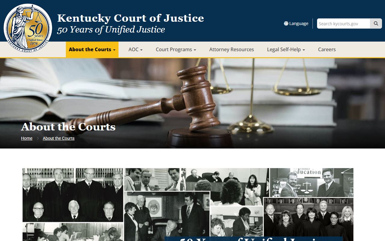 Jessamine County court records Kentucky court structure overview
